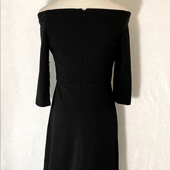 NWT Calvin Klein Off the Shoulder Beaded G… - Picture 4 of 4